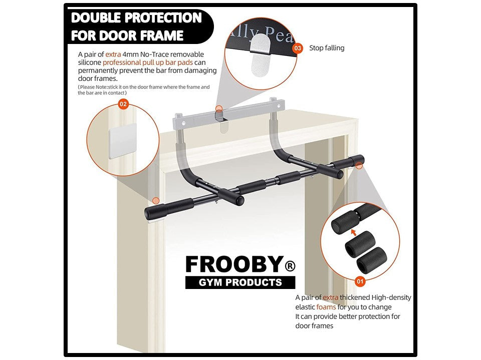 DOOR FRAME GYM FITNESS BAR PULL UP WORKOUT 36-2