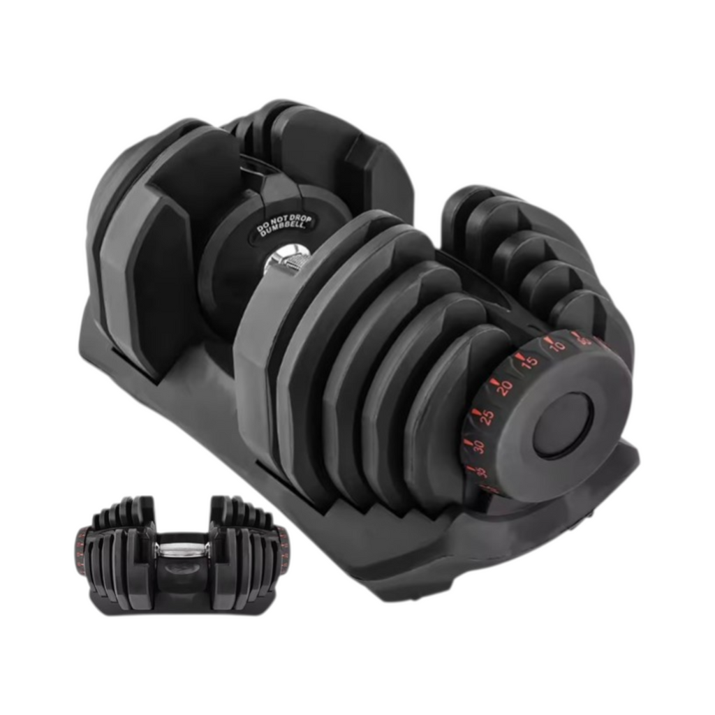 Single 40kg Adjustable Dumbbell 5kg to 40kg 15 In 1 Quick Dial