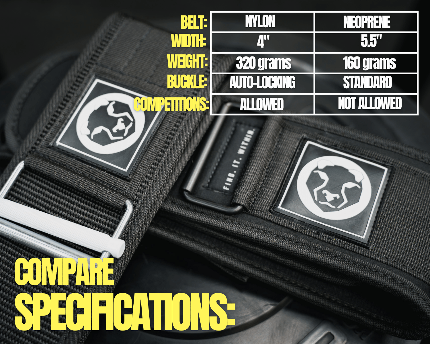 Neoprene Weightlifting Belt "5